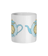 Load image into Gallery viewer, Tea Time Ceramic 11oz Mug,  homeware gifts, cute mugs