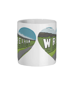 Wrexham Mug 11oz ceramic white mug