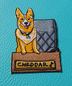 Cheddar Iron On Patch