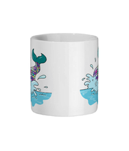 Load image into Gallery viewer, Mermaid Mugs 11oz ceramic mug, rainbow pastel cute mugs, homeware gifts