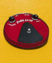 Load image into Gallery viewer, Fuzz face Guitar Pedal Enamel Pin