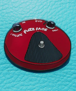 Fuzz face Guitar Pedal Enamel Pin