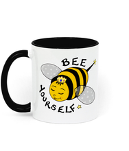 Load image into Gallery viewer, Bee Yourself Mug, Queen Bee cute mugs