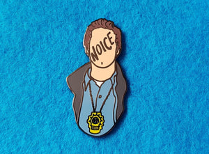 Brooklyn Nine Nine Noice Enamel Pin - Hashley Art