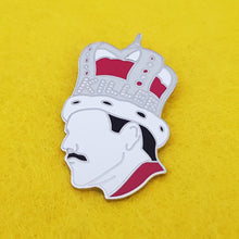 Load image into Gallery viewer, Freddie Mercury Killer Queen Enamel Pin Badge - Hashley Art