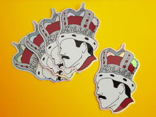 Load image into Gallery viewer, Freddie Mercury Killer Queen Hologram Vinyl Stickers - Hashley Art