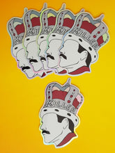 Load image into Gallery viewer, Freddie Mercury Killer Queen Hologram Vinyl Stickers - Hashley Art