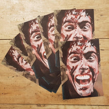 Load image into Gallery viewer, Ash Evil Dead Postcards - Hashley Art