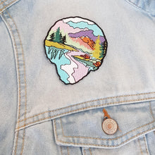 Load image into Gallery viewer, Joy of the outdoors Iron on Embroidery Patch - Hashley Art