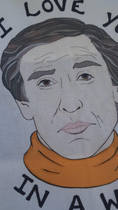 Alan Partridge Gifts for fans at hashleyart.com stickers, mugs, tea towels and cards