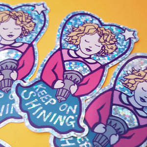 Keep On Shining Stickers - Hashley Art