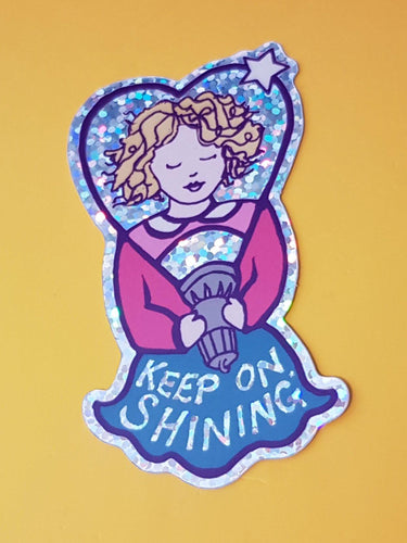 Keep On Shining Stickers - Hashley Art