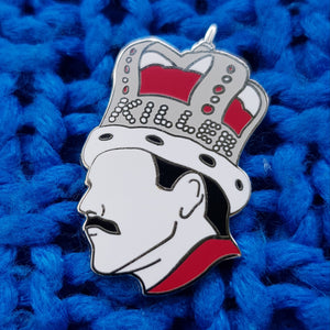 Freddie Mercury Killer Queen Enamel Pin