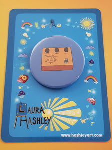 Guitar Pedal Button Badges - Hashley Art