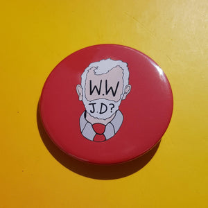 Jeremy Corbyn Button Badges - Hashley Art