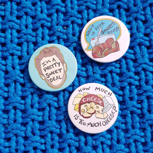 Charlie Sweet Deal Badge Set - Hashley Art