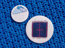 Load image into Gallery viewer, Rainy Days are OK Badge Set - Hashley Art