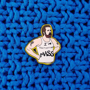 Mac Cultivating Mass Enamel Pin - Hashley Art