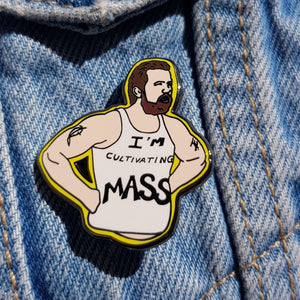 Mac Cultivating Mass Enamel Pin - Hashley Art