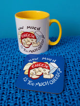 Load image into Gallery viewer, How much Cheese Mug &amp; Coaster Set - Hashley Art