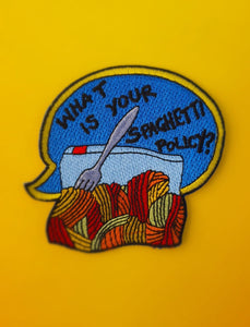 Spaghetti Policy Patch - Hashley Art