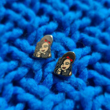 Load image into Gallery viewer, Amy Winehouse Earrings - Hashley Art