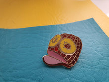 Load image into Gallery viewer, Rum Ham Enamel Pin - Hashley Art