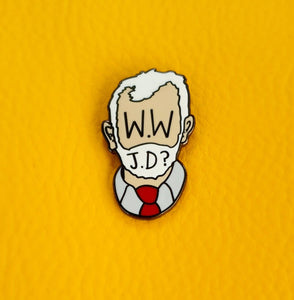 Jeremy Corbyn Enamel Pin - Hashley Art