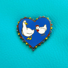 Load image into Gallery viewer, Featherly Love enamel pin - Hashley Art