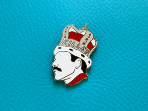 Freddie Mercury Killer Queen Enamel Pin