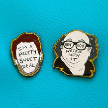 Load image into Gallery viewer, Always Sunny Odd Couple Pin Set - Hashley Art