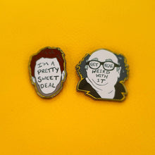 Load image into Gallery viewer, Always Sunny Odd Couple Pin Set - Hashley Art