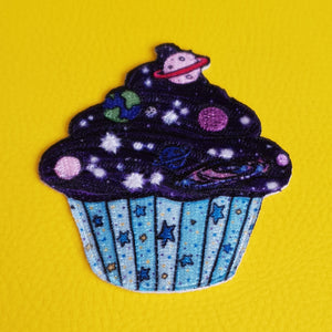 Cosmic Cupcake Iron on Patch