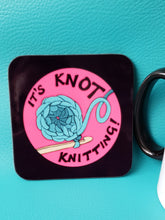 Load image into Gallery viewer, Crochet Coasters It&#39;s Knot Knitting