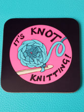 Load image into Gallery viewer, Crochet Coasters It&#39;s Knot Knitting