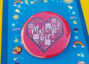 Quilting Button Badges