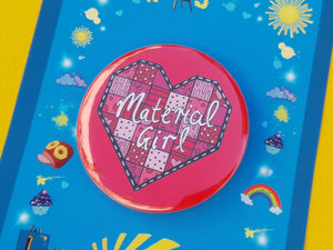 Quilting Button Badges