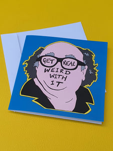 Frank Get Real Weird Card