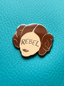 Princess Leia Galactic Rebel Pin Badge