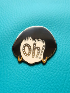 Nessa Oh! Enamel Pin Badge