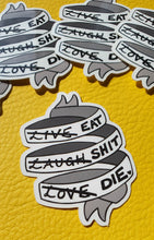 Load image into Gallery viewer, Eat Sh*t Die Vinyl Sticker