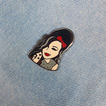 Load image into Gallery viewer, Amy Winehouse Enamel Pin