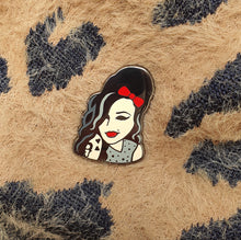 Load image into Gallery viewer, Amy Winehouse Enamel Pin