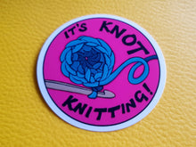 Load image into Gallery viewer, Knot Knitting Crochet Stickers