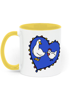 Friends Featherly Love Mugs - Hashley Art