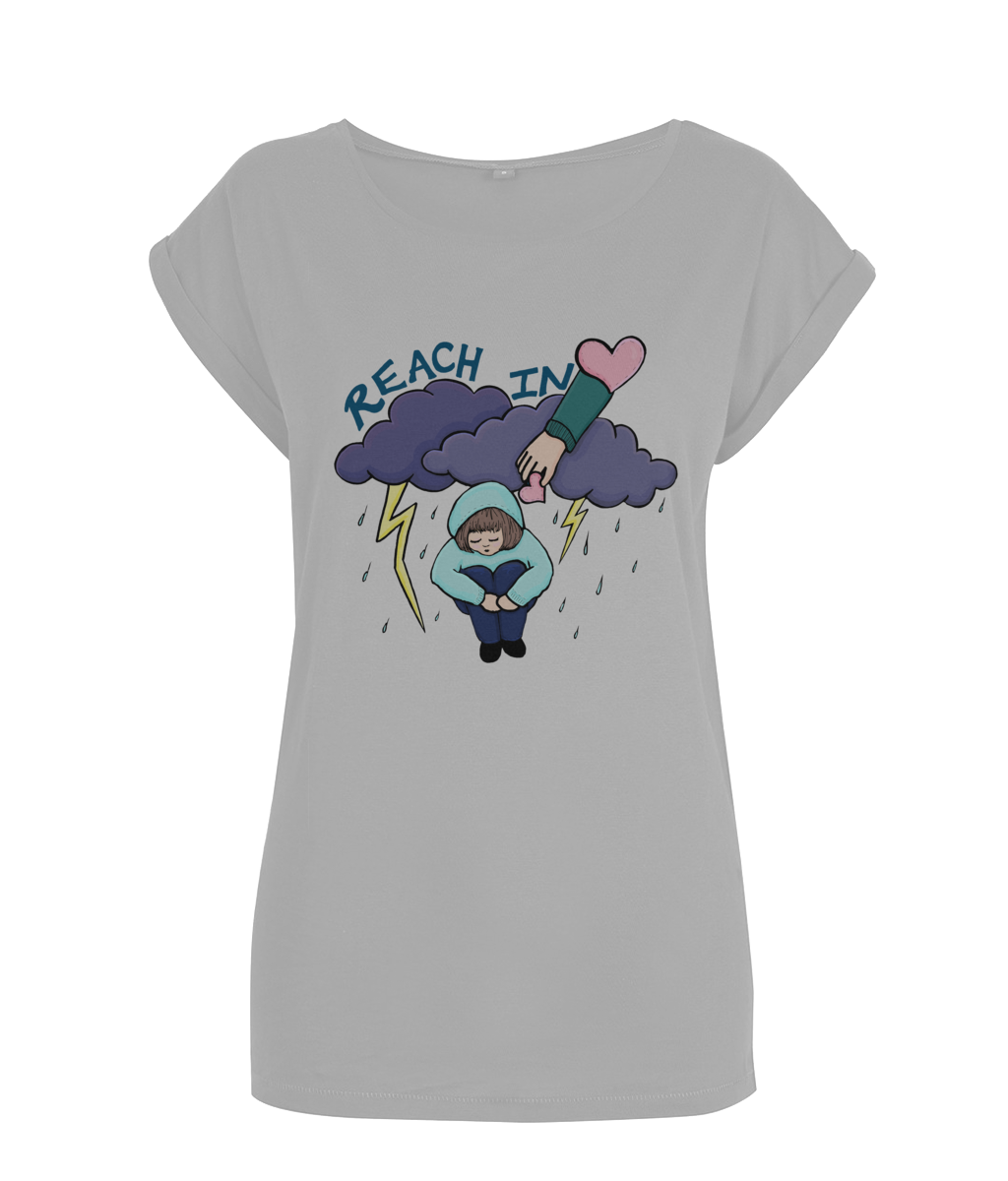 Reach In Mental Health Support Women’s Tee - Hashley Art