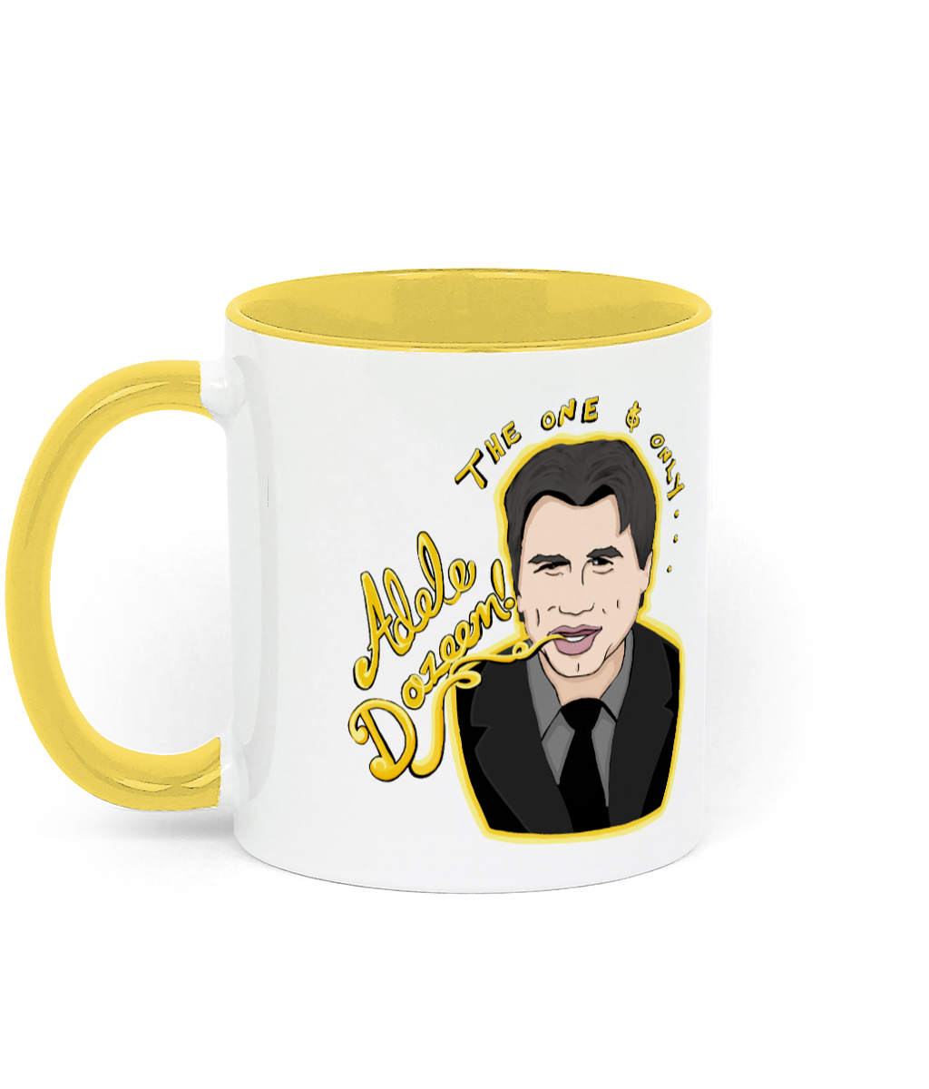 Adele Dazeem John Travolta Mug - Hashley Art