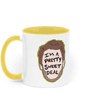 Load image into Gallery viewer, It&#39;s Always Sunny in Philadelphia Fan Art Gifts, enamel pins, badges, stickers, mugs and gifts of unofficial art by Laura Hashley.