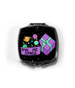 Give Me Space Compact Mirror - Hashley Art