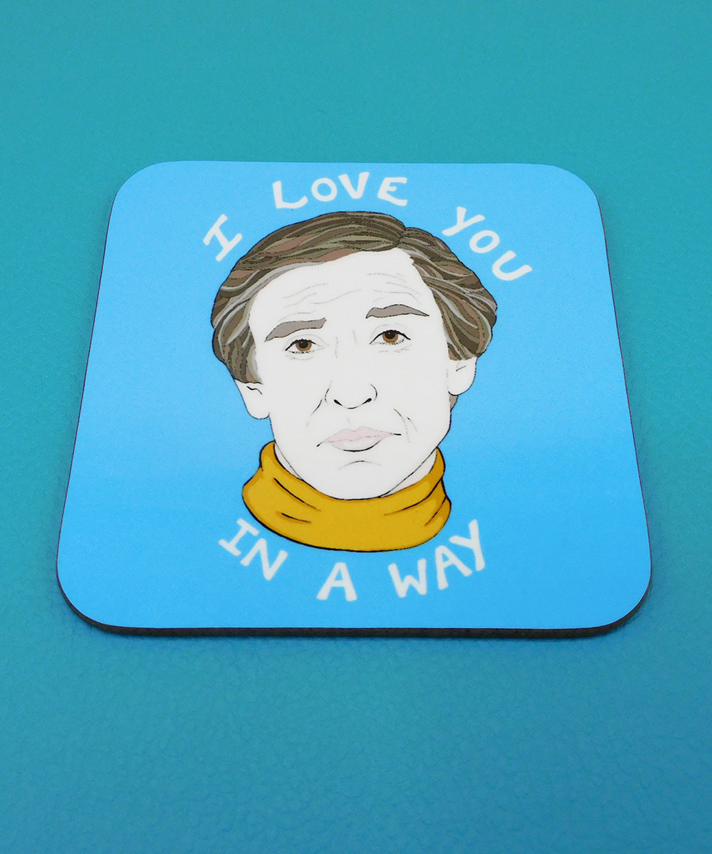 Alan Partridge Love You Coasters